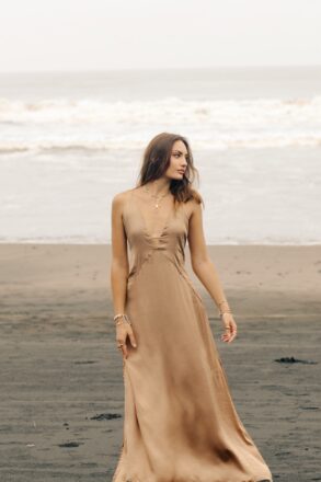 ROBE OLIVIA CHAMPAGNE